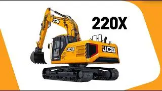 JCB 220X | 22-тонный гусеничный экскаватор, созданный для превосходства