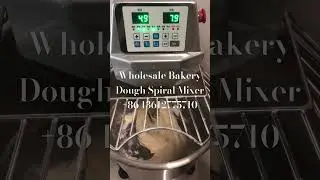 Commercial Bakery Spiral Dough Mixer Wholesale Complete Set Bakery Machines Equipment Spiral Mixers