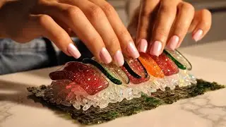 I Made a Spicy Tuna Roll Out of PURE GLASS! 🍣💎 (Oddly Satisfying ASMR)