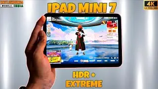 IPAD MINI 7 PUBG HANDCAM 🔥PUBG TEST ♥️ HDR + EXTREME 🔥 4 FINGERS CLAW+ FULL GYRO ♥️ BEST SENSI