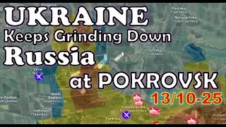 Украина продолжает доминировать над Россией под Покровском!