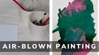 Air Blown Painting | Camp Creative
