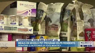 Meals on Wheels program helping clients feed their pets