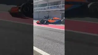 Первый выезд McLaren  MCL36 #mcl36 #mclaren #f1 #formula1 #2022 #danielricciardo #landonorris