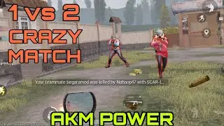 BEST FASTEST TDM MATCH WITH AKM + RED DOT | CRAZY MATCH EVER | PUBG MOBILE | TDM