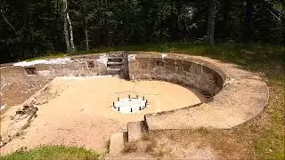 The Remains of Historic Fort Baldwin in Phippsburg, ME - July 2018