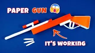 How To Make a Powerful Paper Gun That Actually Works |