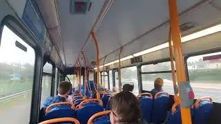 *M1 Thrash* Stagecoach Yorkshire ADL Enviro300 27206 (SL64 HYU) Route X10