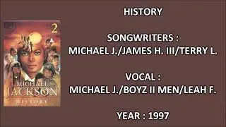 MICHAEL J./BOYZ II MEN/LEAH F. - HISTORY (Composed by : Michael J./James H. III/Terry L.) (1997)