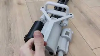 Minigun m134 cosplay toy 3D printed