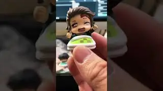 Cute Demon Slayer Sleeping Chibi Figures 😍 | One Minute Unboxing #shorts