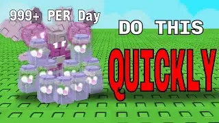 Fastest Way to Farm Fairies in Grow a garden ROBLOX