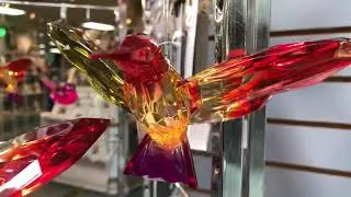 🦜🦋❣️✨Beautiful colorful crystal bird and butterfly sun catcher decorations✨❣️🦋🦜