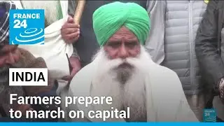 With cranes and excavators, Indian farmers prepare to march on capital &bull; FRANCE 24 English
