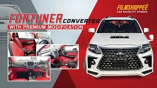 Fortuner 2012 Modified From Interior & Exterior || using Lexus Body Kit || Filmshoppee