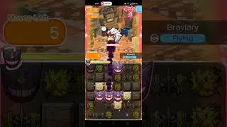 Pokemon Shuffle Main Stage UX 204 Braviary (Itemless)