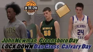 John Newman, Greensboro Day LOCK DOWN Dan Gross and Calvary Day