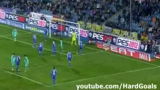 Getafe vs Barcelona 1-0 - Full Match Highlights - 26-11-2011