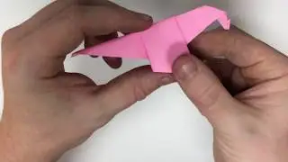 Origami Dinosaur - Compsognathus