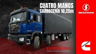 Camión cuatromanos SHACMAN X3000 - Carrocería | #SHACMAN #CUMMINS #CAMIÓN