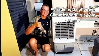 UNBOXING Shopee: Climatizador Elgin Big Air 45L (Primeiras Impress&otilde;es)