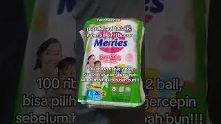 PAMPERS BAYI #shortvideo #popokbayi #pampers #merries #antibocor #viralshorts