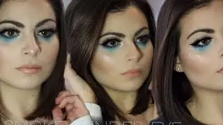 DRAMATIC SMOKEY UNDER EYE WITH VEGAS NAY LASHES MAKEUP TUTORIAL