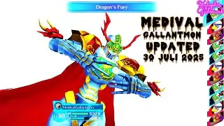 『Xylophia Gudmund』 Guilmon Growlmon WarGrowlmon Gallantmon to MedivalGallantmon Evolution Line
