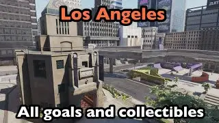 THPS 3+4 - Los Angeles 100% - All Goals and Collectibles locations