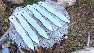 Szco Supplies Heavy Throwing Knife Set Review ($20 for 3)