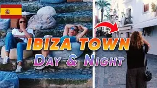 🇪🇸 Ibiza Day and Night Tour Spain (Balearic islands) Virtual Walking Tour 🏖️  4K