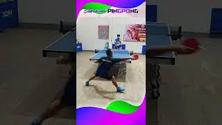 CHANGING THE DIRECTION OF THE BALL #탁구 #卓球 #乒乓球 #pingpong #tabletennis #sports #shorts
