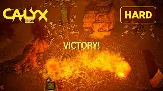 Calyx Gameplay - Power Drain - Hard Difficulty