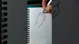 How To Draw Anime Hand #drawing #anime #manga #howtodraw