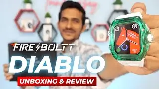 Fire Boltt Diablo Unboxing & Review🔥Case X Smartwatch ⚡Rs 5999⚡ fire boltt diablo | firebolt diablo
