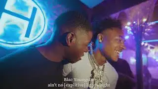 Status Jewelers Runs Into Blac Youngsta , Lukhel and Lil Migo at a video shoot . | Gets Iced Out .
