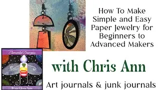 How To Make Simple and Easy Paper Jewelry for Beginners to Advanced Makers