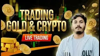 Gold and Crypto Trading Live #Scalping || 09 Jan 2026 || NY Session #candleswithaman ||