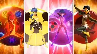 All Miraculous Transformations In Special Episodes | Chronobug, Ladyfly, Sparrow
