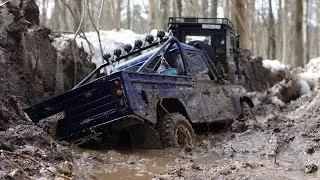 По дороге лесовозов Land Rover defender 90 #WildBrit, defender 110 HCPU