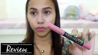 Menow Kiss Proof Lipstick First Impression Review : Tagalog | rhaze