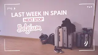 Прошлая неделя в Испании ✈️ Следующая остановка: Бельгия ✈️