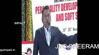 Public Speaking by JVC SreeRam at Tirupati  IMPACT 2014