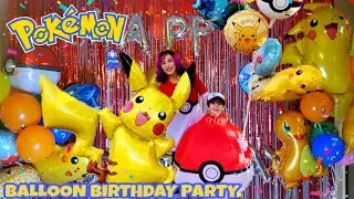 Giant Pikachu Balloon & Inflatable Pokeball Costume Birthday Party Christmas Inflatable Present!