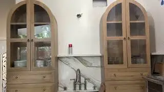 IFGET Modern Farmhouse Wood Kitchens Storage Cabinets, Versatile Cupboard for Kitchen, Dining Room,