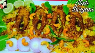 Ilish Biryani Recipe / Mouthwatering Ilish Biryani / Bengali Favourite Dish Ilish Biryani ..