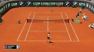 AO Tennis 2 - Aryna Sabalenka vs Shuai Zhang - PS5 Gameplay