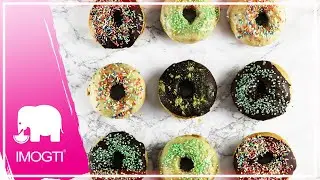 Vegane Donuts mit Matcha selber machen! | Vegane Rezepte | IMOGTI
