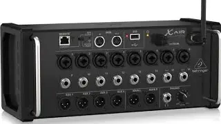 Chia full, s&uacute;p, monitor ra ng&otilde; aux tr&ecirc;n mixer XR12, XR16
