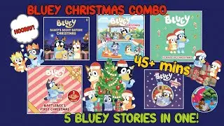 BLUEY 🎄Christmas Story Combo for Kids | 5 Fantastic BLUEY Stories | CHRISTMAS KIDS 📚 READ ALOUD
